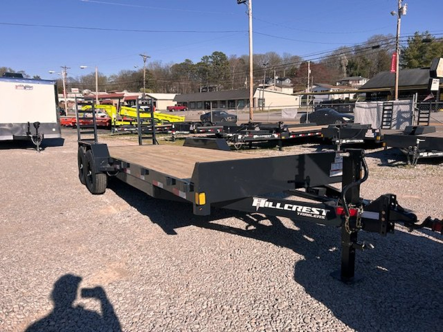 New 2025 Hillcrest Trailers 20+2 14K Equipment Trailer