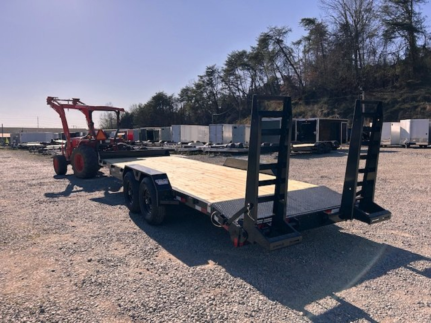 New 2025 Hillcrest Trailers 20+2 14K Equipment Trailer