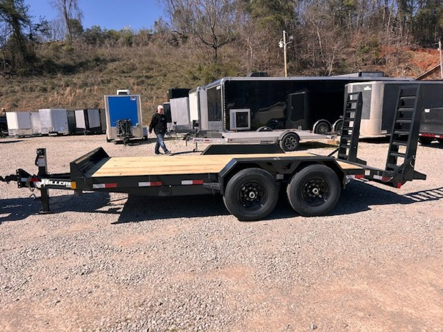 New 2025 Hillcrest Trailers 14+2 14k Equipment Trailer