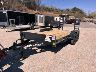 New 2025 Hillcrest Trailers 14+2 14k Equipment Trailer