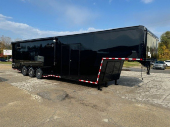 New 2025 Haulmark EDGE 8.5 x 40 Gooseneck W/ Bathroom Package Cargo / Enclosed Trailer