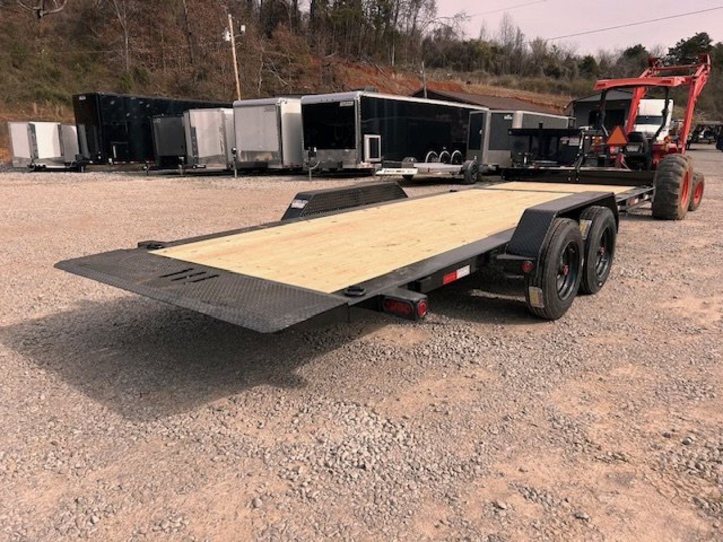 New 2025 Load Trail 83x20 16k Equipment Trailer TILT N GO