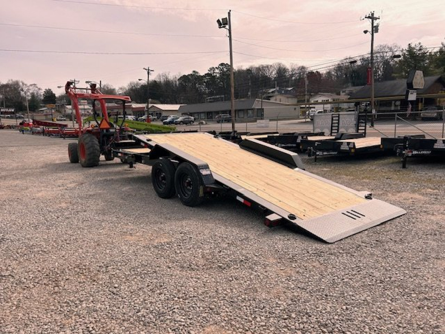 New 2025 Load Trail 83x20 16k Equipment Trailer TILT N GO