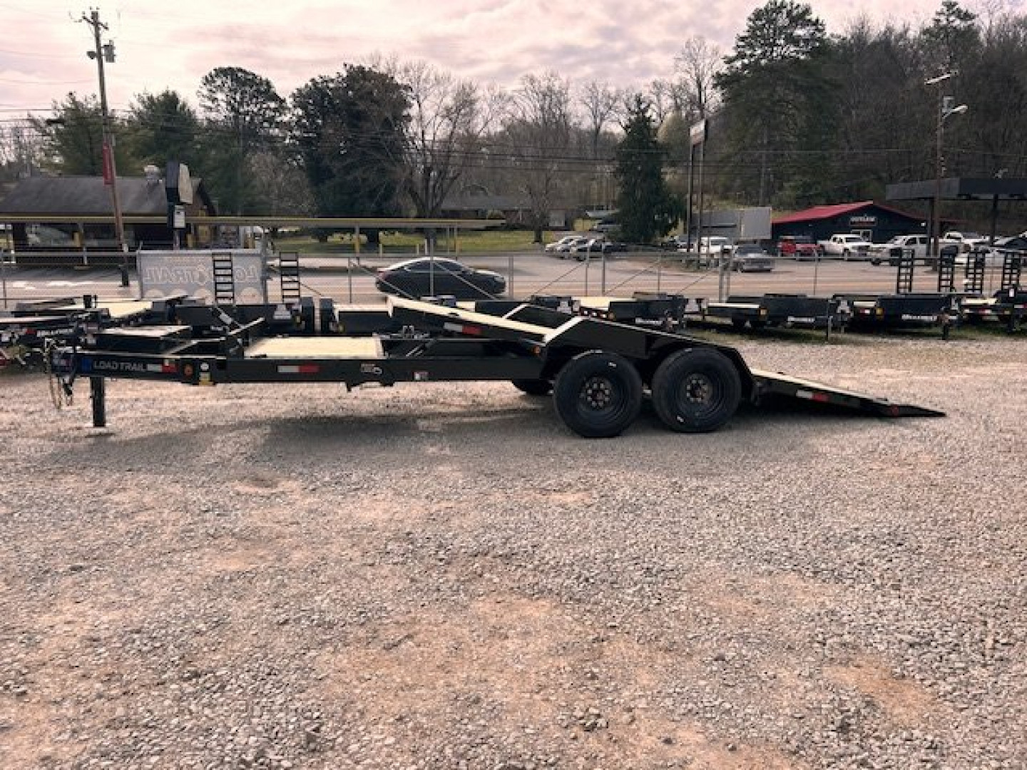 New 2025 Load Trail 83x20 16k Equipment Trailer TILT N GO