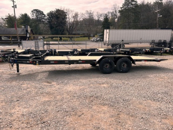New 2025 Load Trail 83x20 16k Equipment Trailer TILT N GO