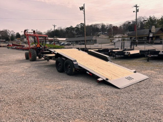 New 2025 Load Trail 83x20 16k Equipment Trailer TILT N GO