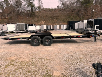 New 2025 Load Trail 83x20 16k Equipment Trailer TILT N GO