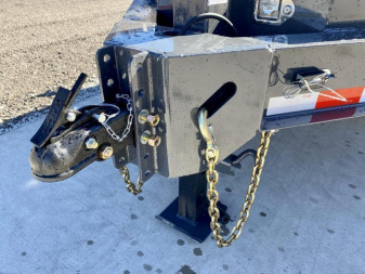 New 2025 Iron Bull 7x22' Equipment Trailer 14000# GVW * FULL WIDTH RAMPS * 8" I-BEAM FRAME * OVERSIZE TOOLBOX * HD COUPLER