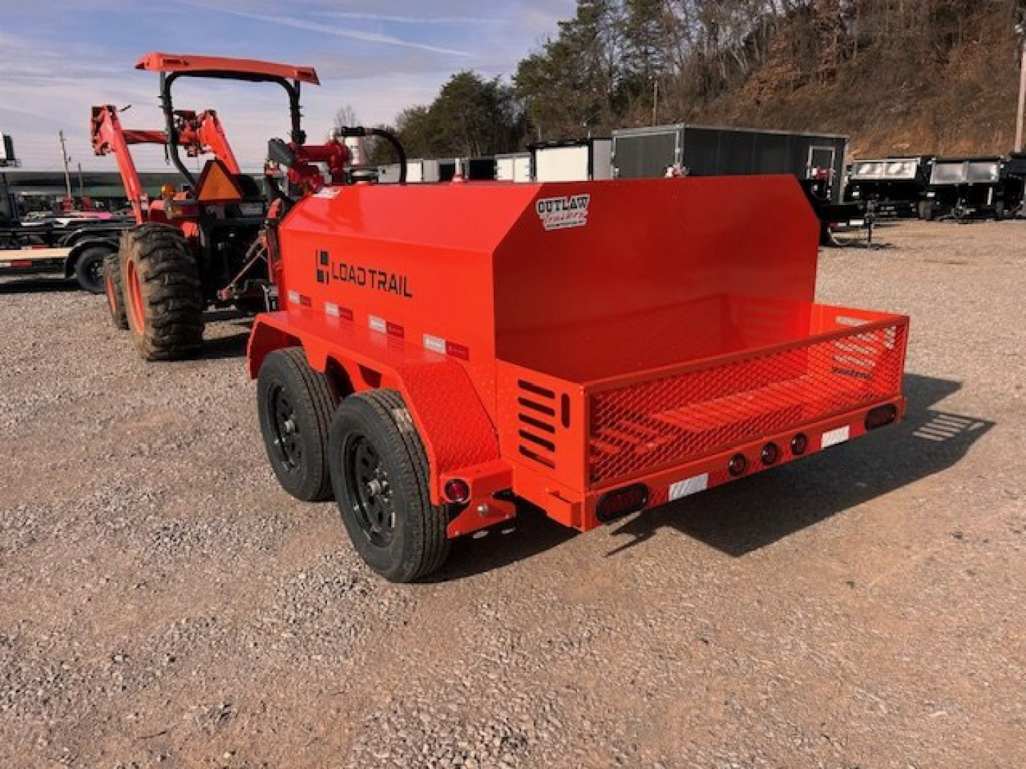 New 2025 Load Trail 60x11 550 gallon Fuel trailer Equipment Trailer