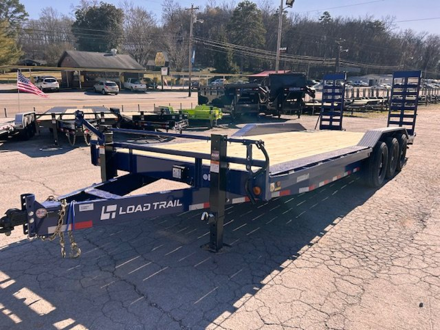 New 2025 Load Trail 102X24 21K Equipment Trailer
