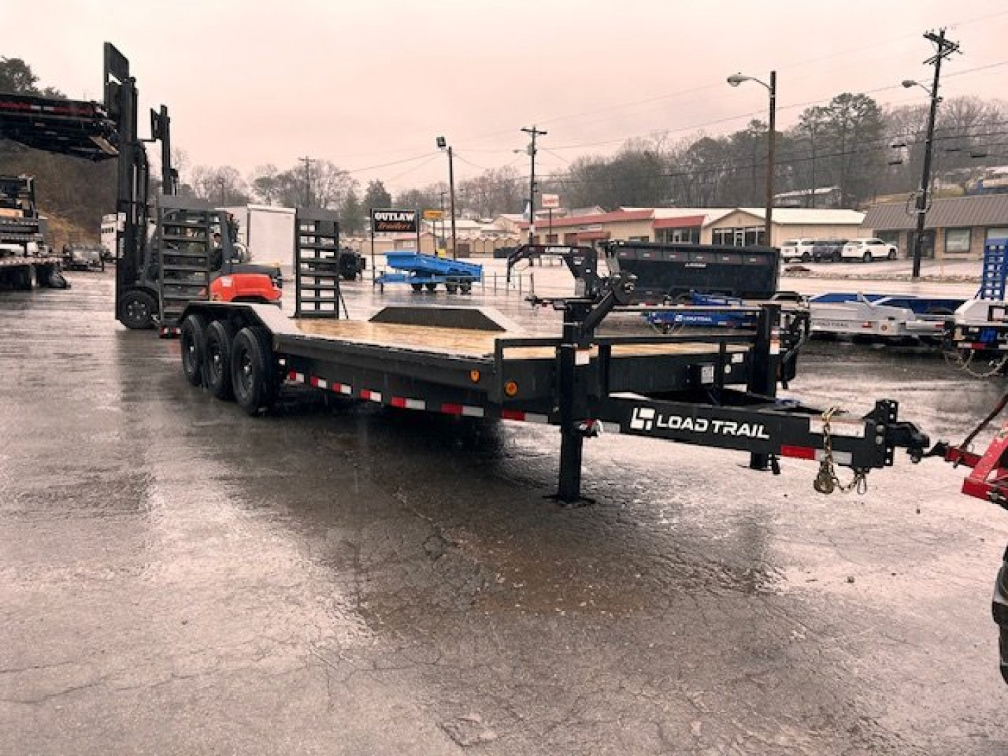 New 2025 Load Trail 102X24 21K Equipment Trailer