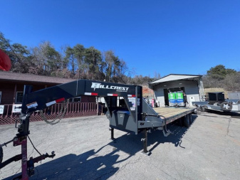 New 2025 Hillcrest Trailers 20+5 24.9k Equipment Trailer