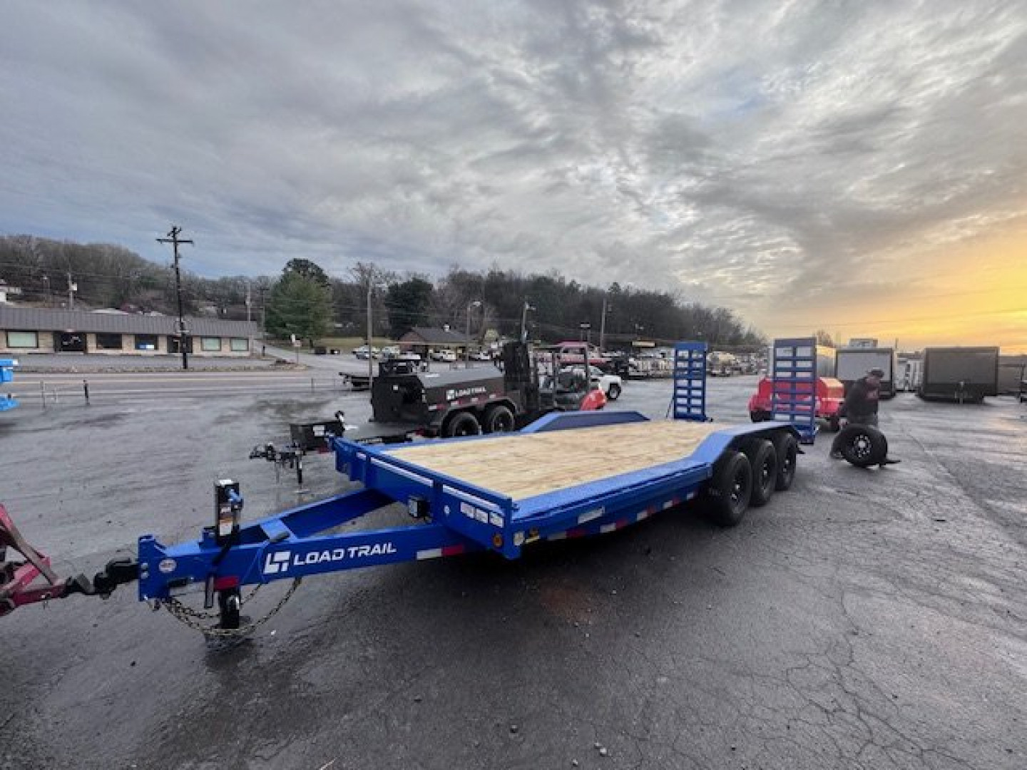 New 2025 Load Trail 102X22 21K Equipment Trailer