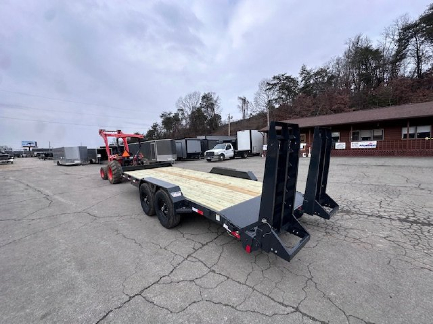7×20 Equipment Flatbed Trailer photo 6