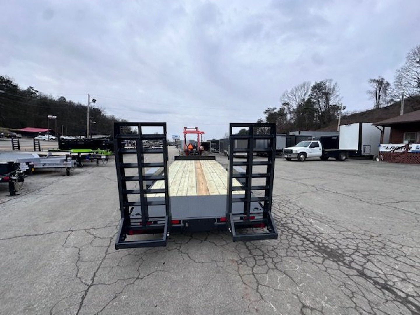 7×20 Equipment Flatbed Trailer photo 5