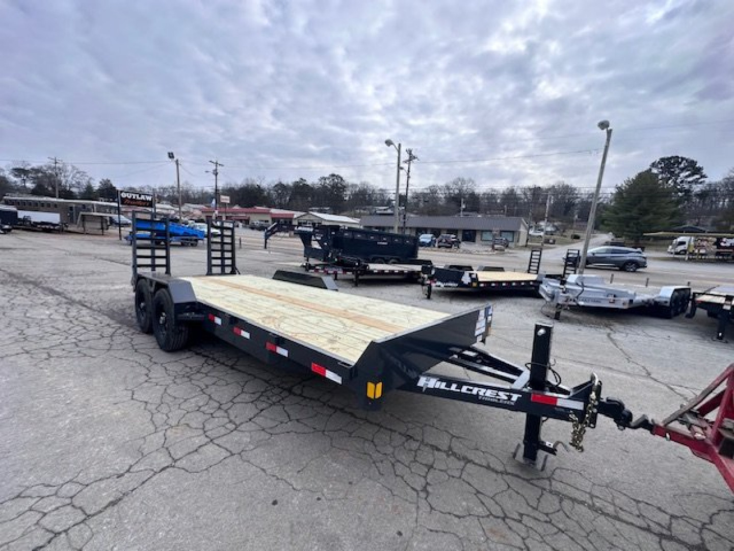 Equipment Flatbed Trailer