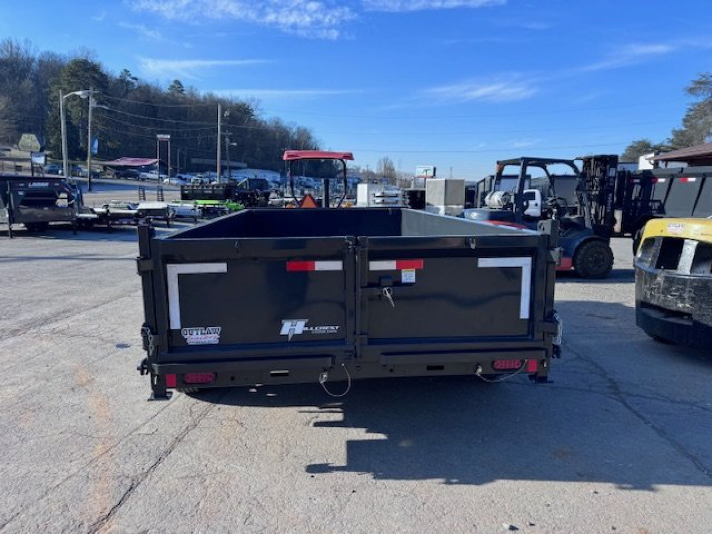 New 2026 Hillcrest Trailers 7x14 17.6k Dump Trailer