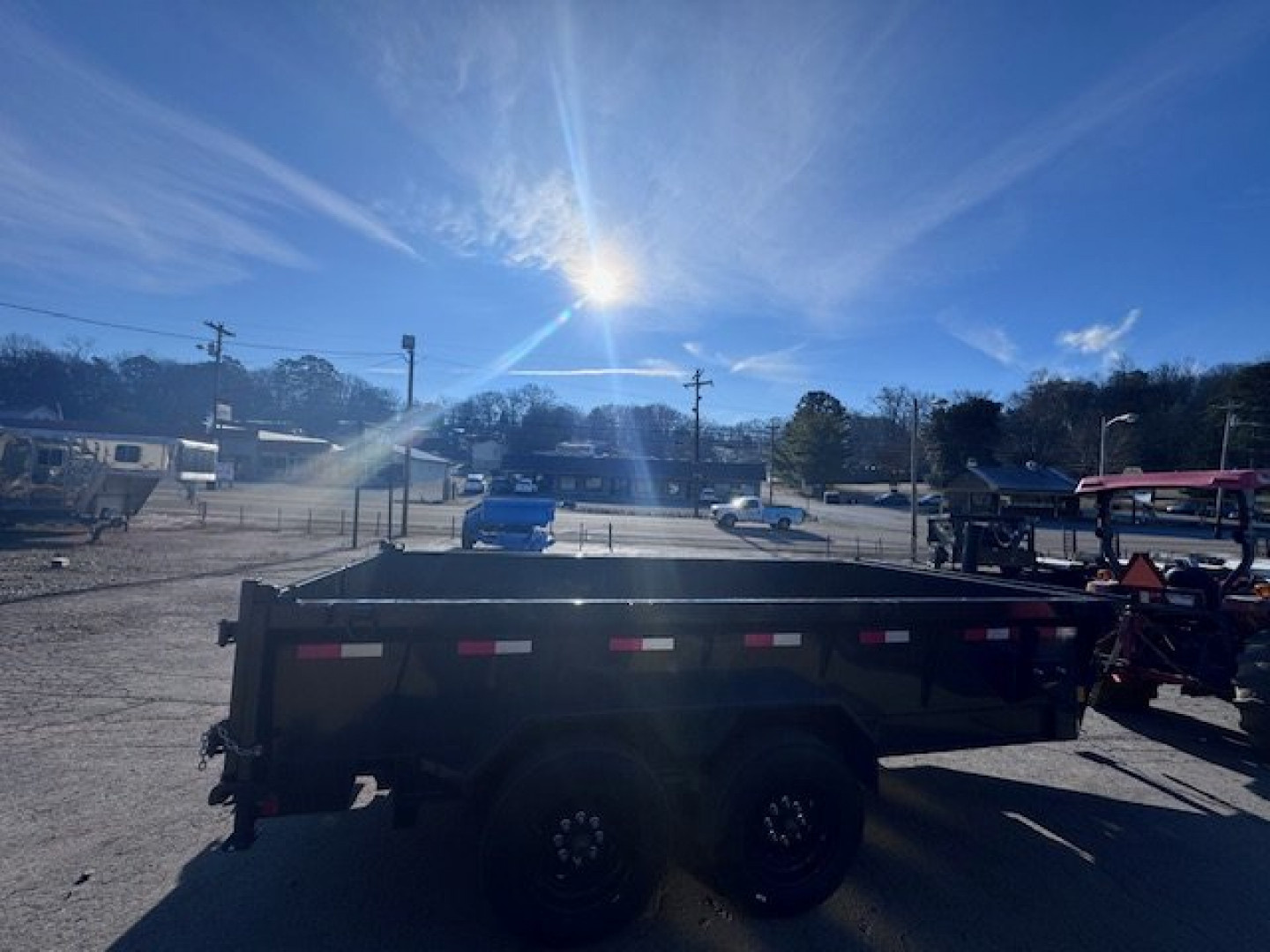 New 2026 Hillcrest Trailers 7x14 17.6k Dump Trailer