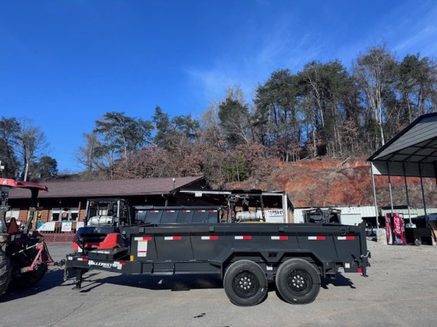 New 2026 Hillcrest Trailers 7x14 17.6k Dump Trailer