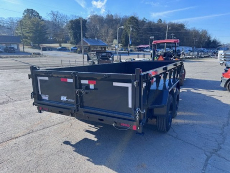 New 2026 Hillcrest Trailers 7x14 17.6k Dump Trailer