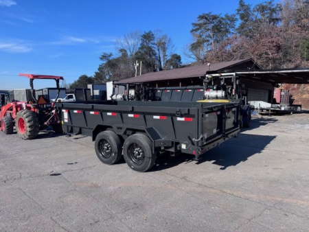 New 2026 Hillcrest Trailers 7x14 17.6k Dump Trailer
