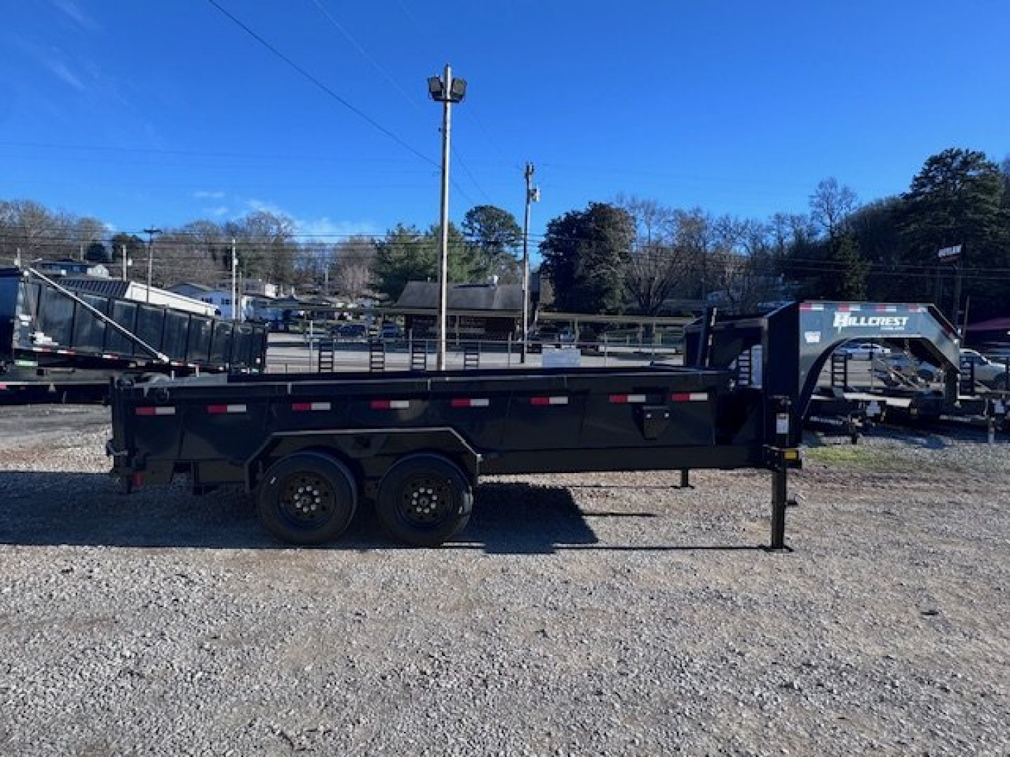 New 2025 Hillcrest Trailers 7x16 17.6k Dump Trailer