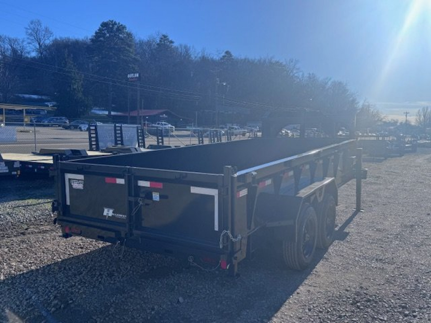 New 2025 Hillcrest Trailers 7x16 17.6k Dump Trailer
