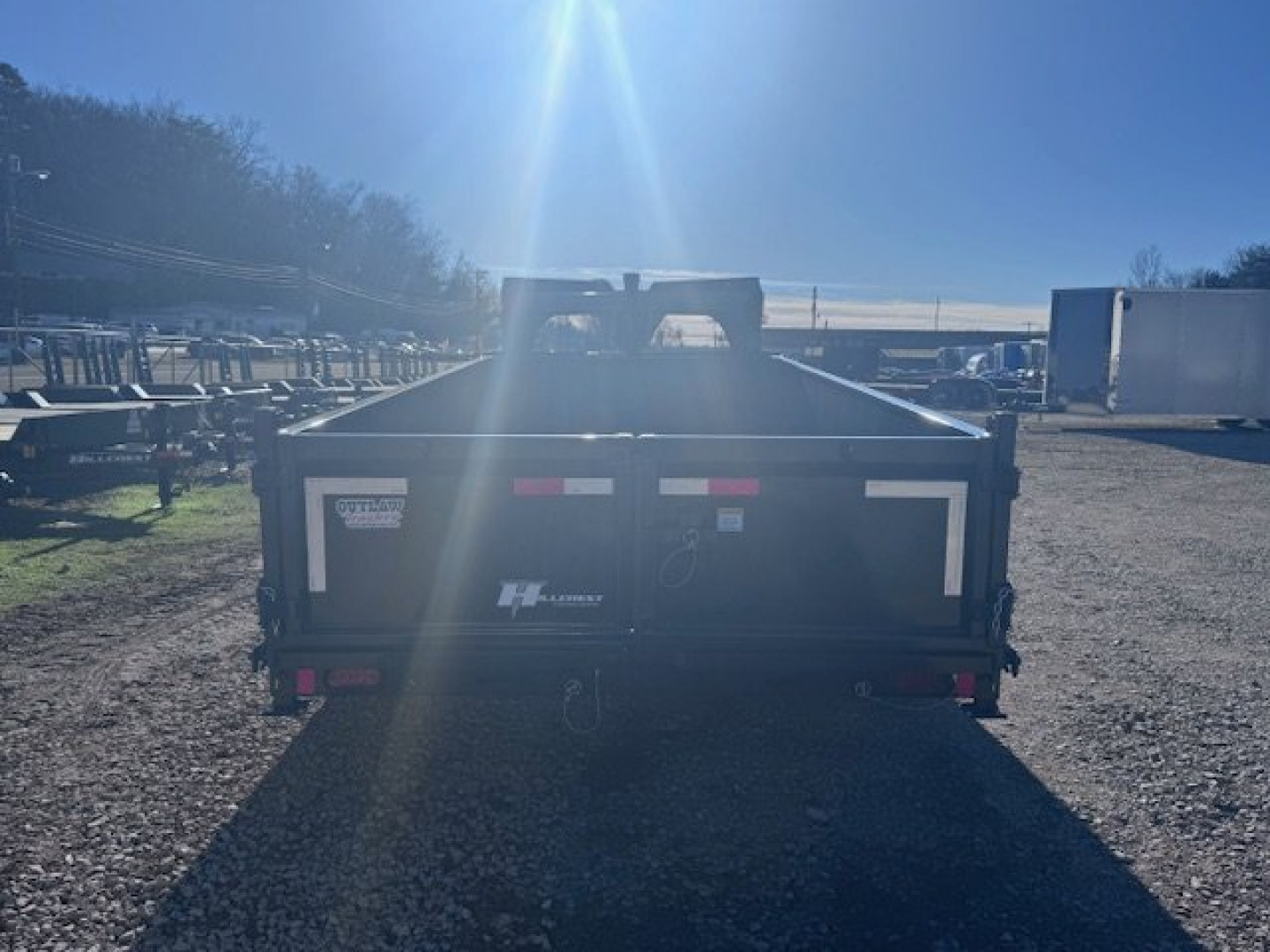 New 2025 Hillcrest Trailers 7x16 17.6k Dump Trailer