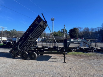 New 2025 Hillcrest Trailers 7x16 17.6k Dump Trailer