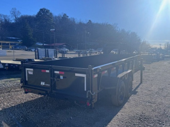 New 2025 Hillcrest Trailers 7x16 17.6k Dump Trailer