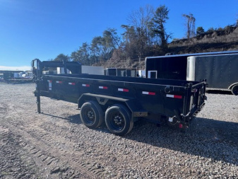New 2025 Hillcrest Trailers 7x16 17.6k Dump Trailer