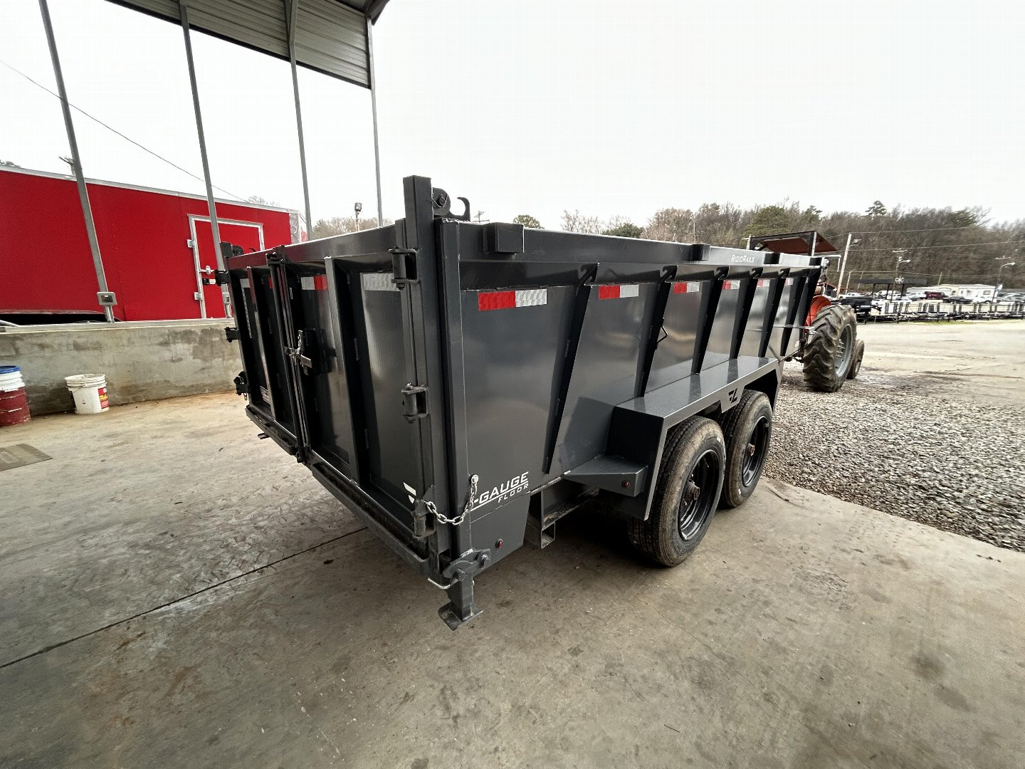 Used 2024 Lamar Trailers 7X14 16K Dump Trailer