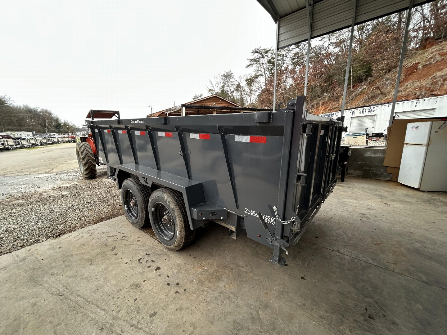 Used 2024 Lamar Trailers 7X14 16K Dump Trailer