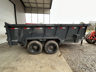 Used 2024 Lamar Trailers 7X14 16K Dump Trailer