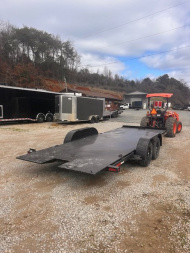 New 2025 Outlaw Trailers 20' 10K FULL HYD TILT Car / Racing Trailer