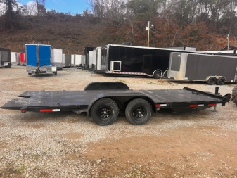 New 2025 Outlaw Trailers 20' 10K FULL HYD TILT Car / Racing Trailer