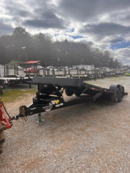 New 2025 Outlaw Trailers 20' 10K FULL HYD TILT Car / Racing Trailer