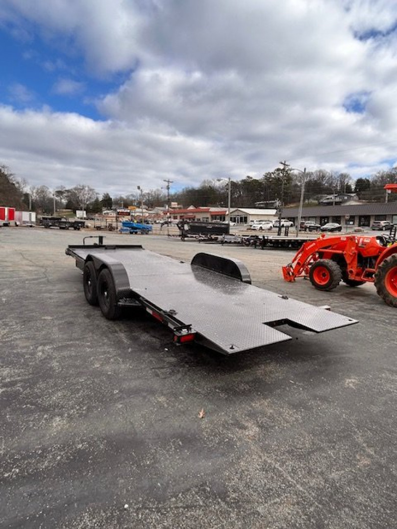 New 2025 Outlaw Trailers 22' 12K FULL HYD TILT Car / Racing Trailer