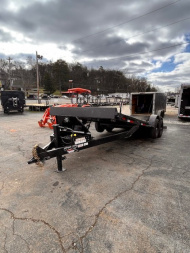 New 2025 Outlaw Trailers 22' 12K FULL HYD TILT Car / Racing Trailer