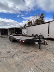 New 2025 Outlaw Trailers 22' 12K FULL HYD TILT Car / Racing Trailer