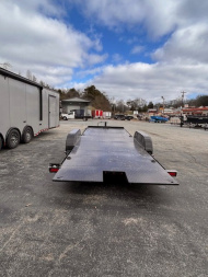 New 2025 Outlaw Trailers 22' 12K FULL HYD TILT Car / Racing Trailer