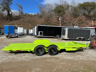 New 2025 Outlaw Trailers 20' 10K FULL HYD TILT Car / Racing Trailer