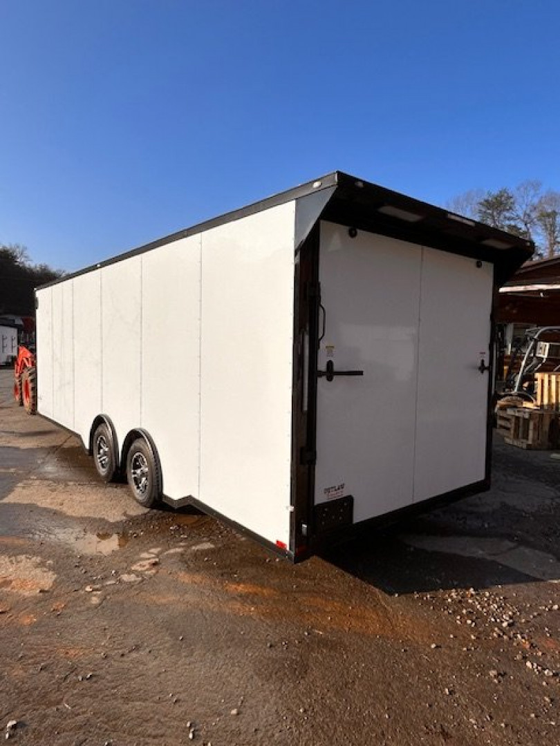 New 2025 Outlaw Trailers 8.5X24 10K TORSION Cargo / Enclosed Trailer