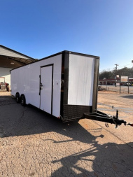 New 2025 Outlaw Trailers 8.5X24 10K TORSION Cargo / Enclosed Trailer