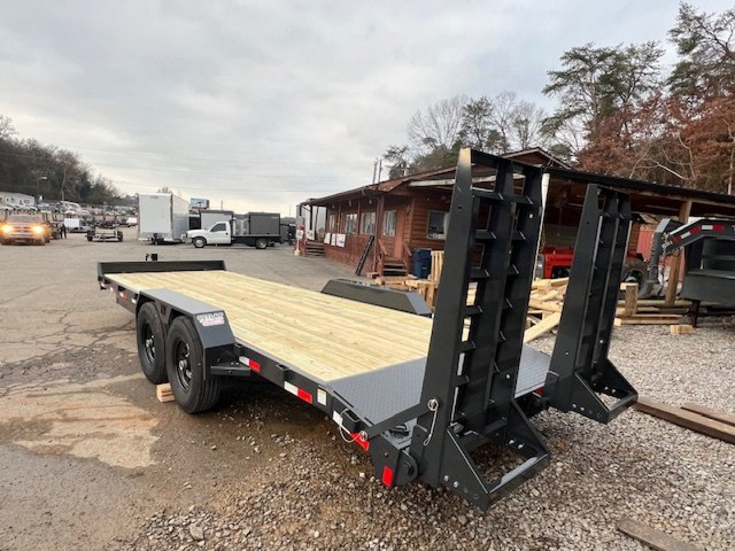 New 2025 Hillcrest Trailers 20+2 16K Equipment Trailer