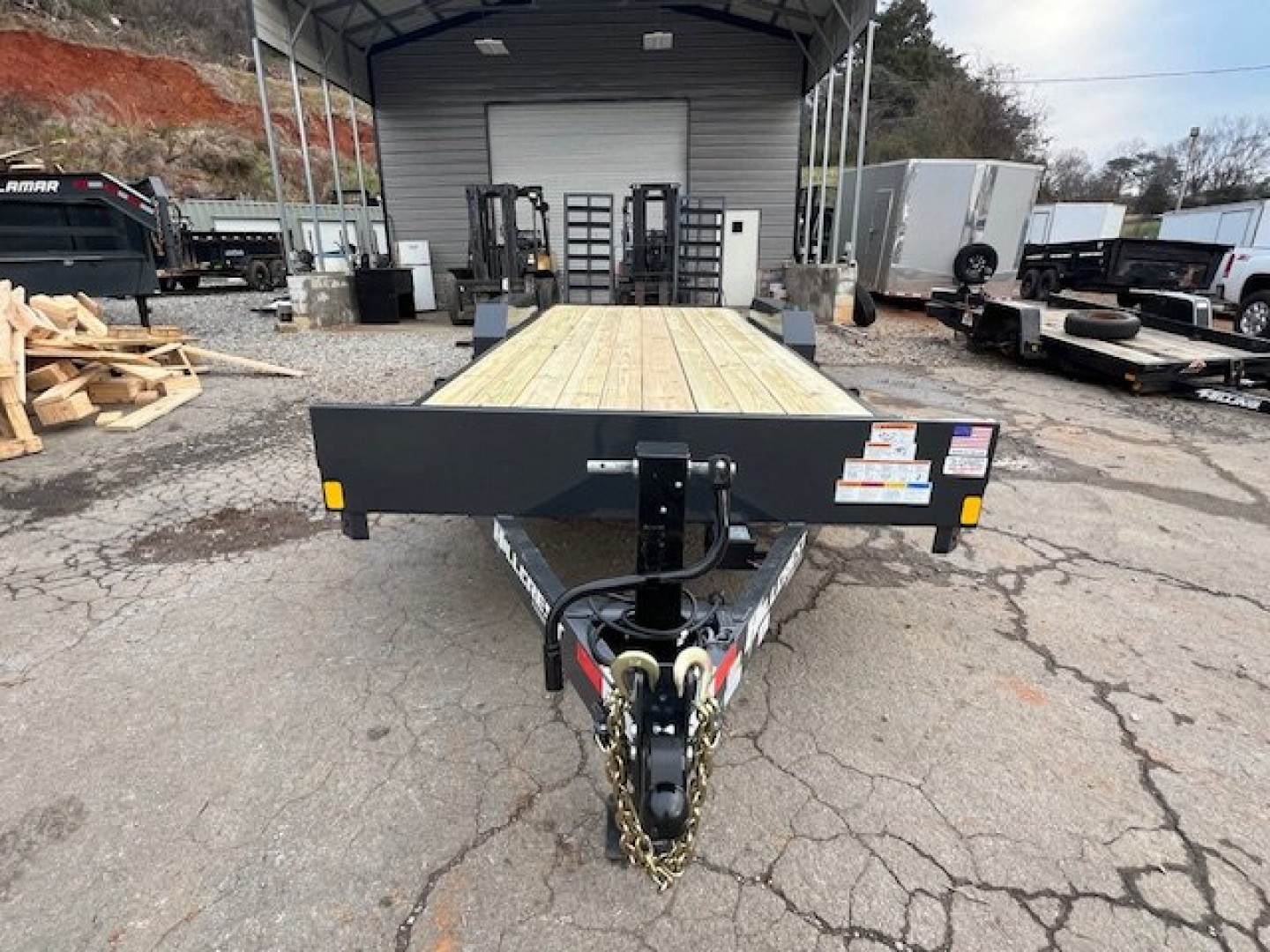 New 2025 Hillcrest Trailers 20+2 16K Equipment Trailer