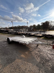 Used USED 2024 Hillcrest Trailers 78  x 14' SA All Aluminum Utility Trailer Utility Trailer