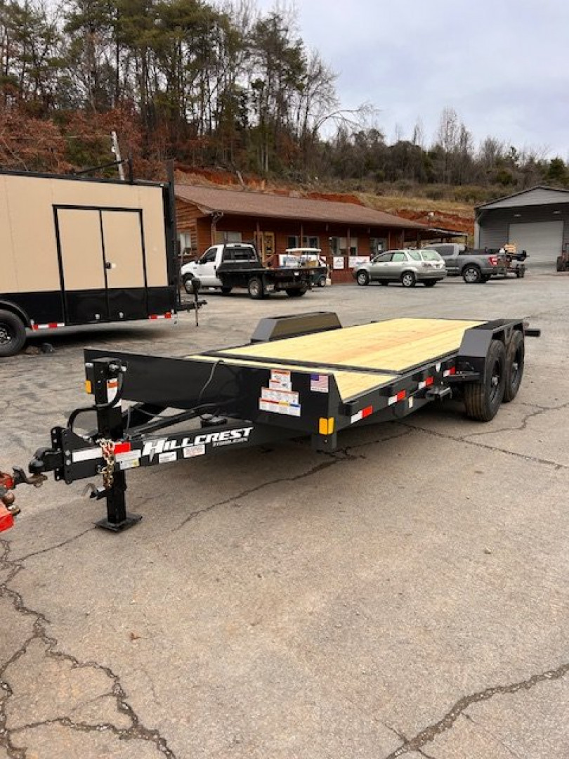 New 2025 Hillcrest Trailers 16+4 16k Equipment Trailer TILT