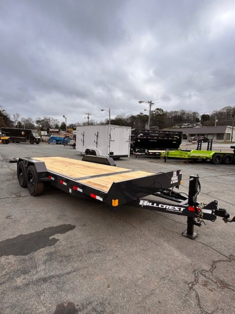 New 2025 Hillcrest Trailers 16+4 16k Equipment Trailer TILT