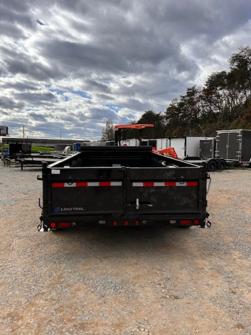 New 2025 Load Trail 7x16 16k Dump Trailer 2' BP W/ Telescopic & Hyd Jack
